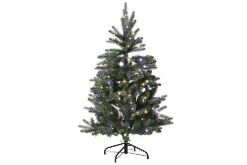 Árbol de Navidad con Luces LED Verde 130 cm NV-214346