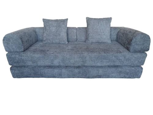 Sofá de 3 Plazas Tapizado Gris Claro MB-226666