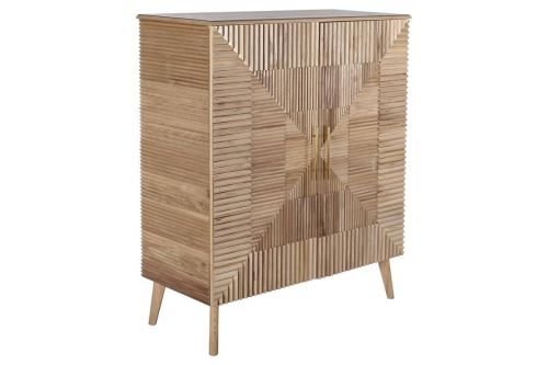 Aparador de Madera Paulownia MDF 100 cm MB-201432