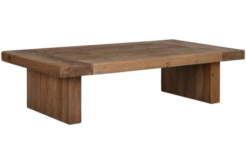 Mesa de Centro de Madera Reciclada y Pino 135 cm MB-217911