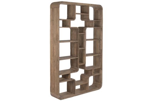 Estantería de Teca Reciclada Natural 140 cm MB-223964