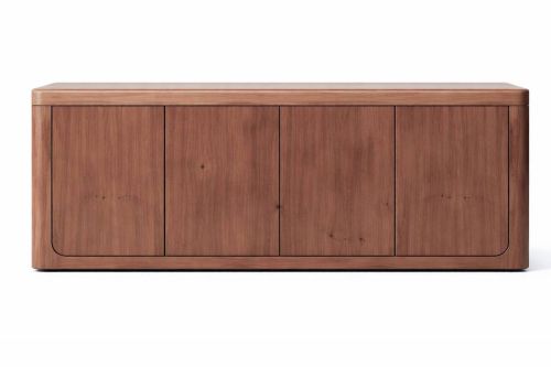 Buffet de Madera Reciclada de Pino con 4 Puertas MB-226028
