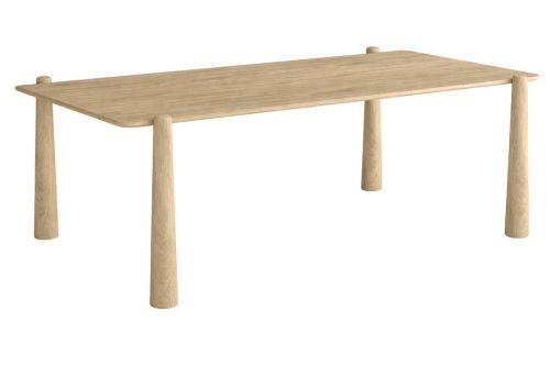 Mesa de Comedor de Madera de Acacia 180x90 cm MB-226690