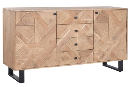 Buffet de Madera de Acacia con Patas de Metal MB-227289