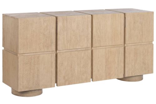 Buffet de Madera de Mango con 4 Puertas Natural MB-227296