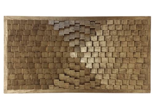 Cabecero Estructura en Madera de Mango Dorada MB-227747