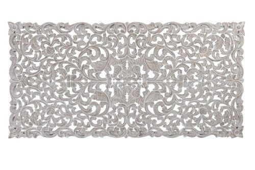 Cabecero Mandala Calado Estructura en MDF Blanco MB-193508
