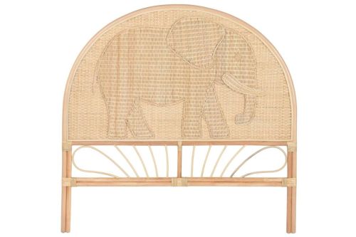 Cabecero de Ratán Natural Elefante MB-223982