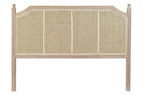 Cabecero Estructura de Ratán Natural y Rubberwood MB-179448