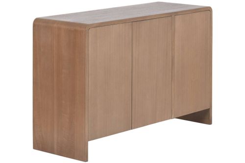 Aparador de 3 Puertas en Madera de Paulownia y Olmo 106 cm MB-222826
