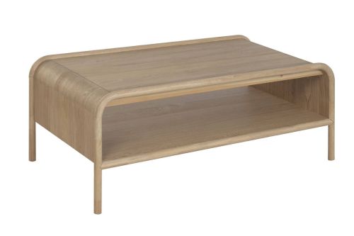Mesa de Centro de Madera de Abeto Natural 120 cm MB-222241