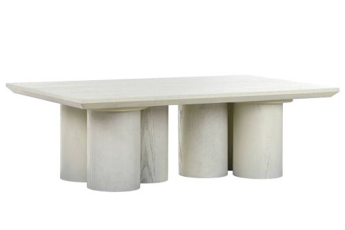 Mesa de Centro Rectangular Acabado Similar Madera MDF MB-215391