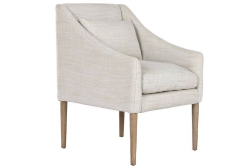 Sillón Tapizado en Poliéster Beige MB-221647