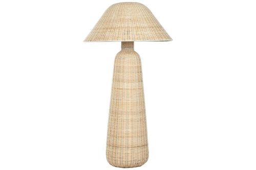 Lámpara de Pie Ratán Beige LA-217677