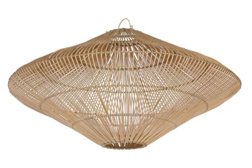 Lámpara de Techo de Bambú Natural 80 cm LA-217937