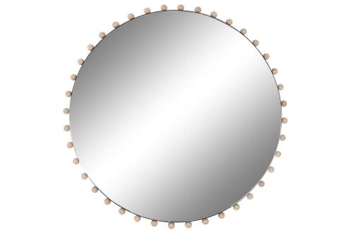Espejo de Pared de Metal Negro ES-212251