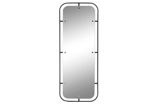 Espejo de Pared en Metal Negro ES-221347