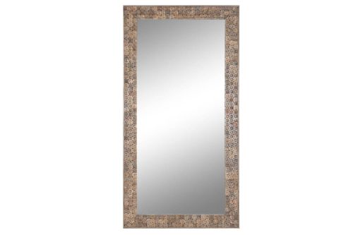 Espejo de Pared Madera Natural ES-227745