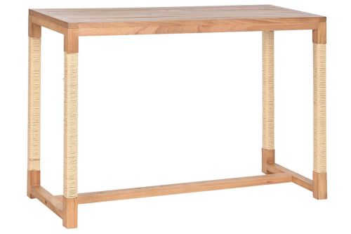 Consola de Recibidor de Madera de Abeto Natural con Cuerda MB-209208
