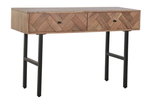 Consola de Recibidor de Acacia con Patas de Metal MB-222423