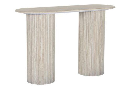 Consola de Recibidor Símil Mármol Beige de Granito MB-215388