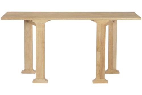 Consola de Recibidor de Madera de Mango Natural 160 cm MB-224134