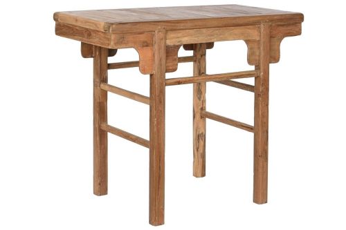 Consola de Recibidor en Madera de Teca Reciclada Natural MB-210555