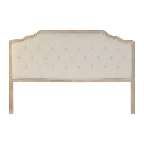 Cabecero de Cama Tapizado en Lino Beige 160 cm MB-208216