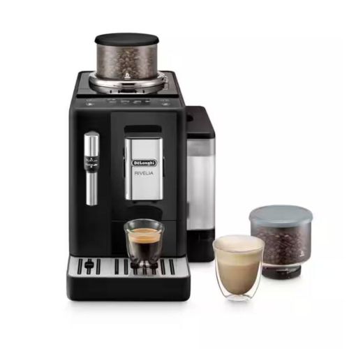 Cafetera Superautomática Rivelia Onyx Black DELONGHI EXAM440.35.B