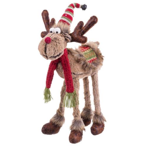 Figura Decorativa Navideña en Poliéster RENO 723251