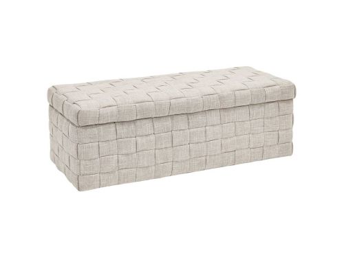 Descalzadora Tapizada Beige de 40 cm ENTRELAZ 33-650