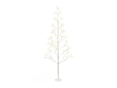 Árbol Decorativo LED Blanco 180 cm 9 Funciones AR-03