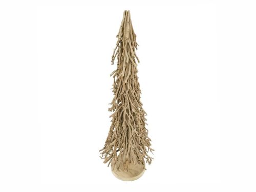 Árbol Decorativo de Ramas de Té con Pie de Madera 120 cm 10-666