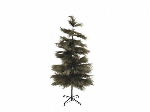 Árbol de Navidad Verde Realista con Estructura Metálica PAMPAS