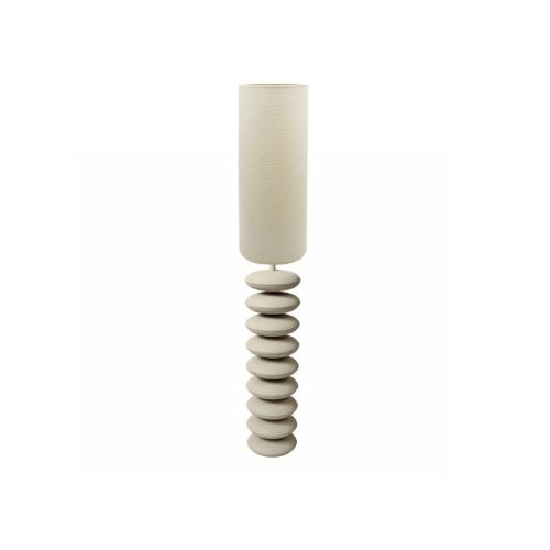 Lámpara de Pie Beige con Textura Rugosa 161 cm ULAGIRI 38-305