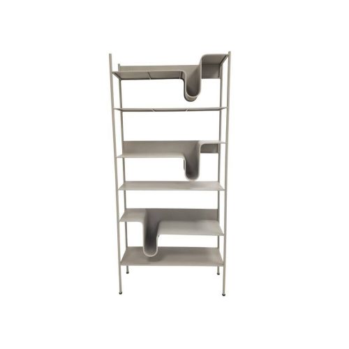 Estantería de Metal con Estantes de Formas Sinuosas 181 cm