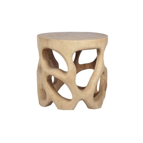 Mesa Auxiliar de Madera de Suar 50 cm 32-228