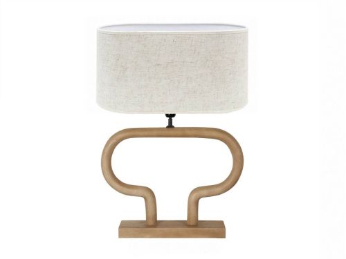 Lámpara de Sobremesa Madera De Mango Toffee DEMETER 50-148