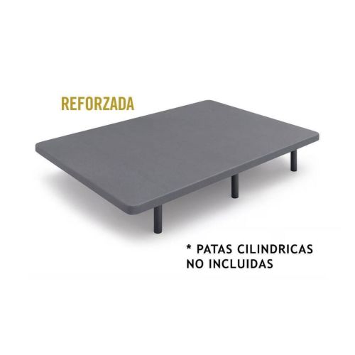 Base tapizada 150x190 color Gris DSUEÑOS BT-205