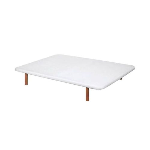 Divanlín Base Tapizada Blanco 135x200 cm DL27053