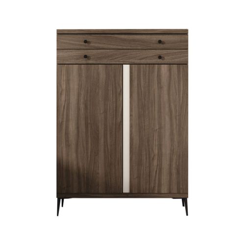 Zapatero con Armario y Cajón color Marrón H318N1