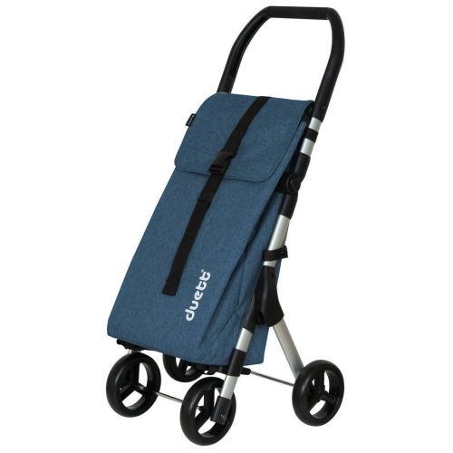 Carro de la Compra Plegable Duett Azul MUUVI UP 803