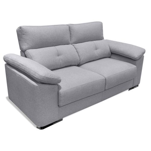 Sofá 3 Plazas de 200 cm con Cabezal Reclinable y Asientos Deslizantes MARÍA