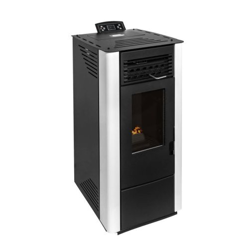 Estufa de Pellets Eider KING 10 k Blanco de 9,89 kW