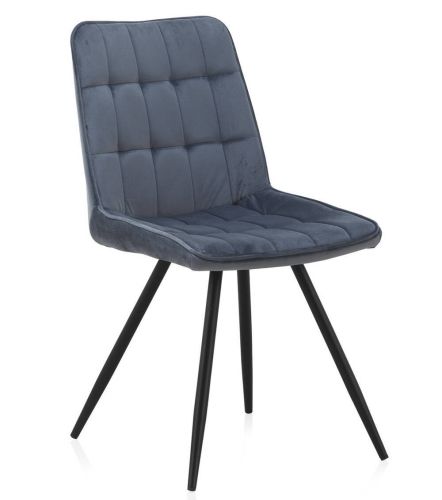 Silla tapizada en terciopelo GABAR VIVE modelo 838