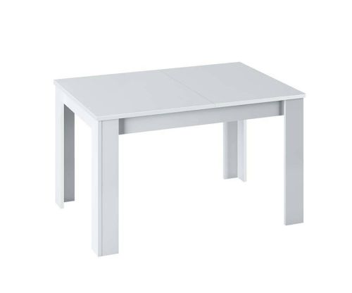 Mesa de comedor extensible blanca artik 004586A