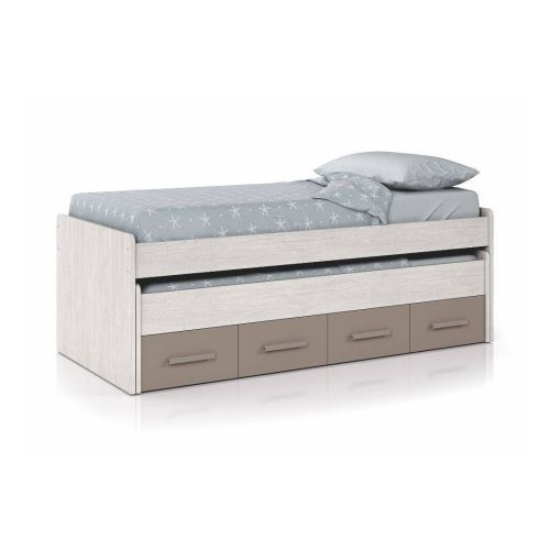 Cama doble ARES PLUS con 2 cajones en la parte inferior del mueble 1S7432Y