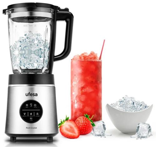 Batidora UFESA 1800W Cristal 6 Cuchillas Digital 70205733