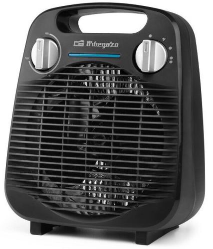Calefactor Eléctrico Vertical 2000W Negro ORBEGOZO FH5141
