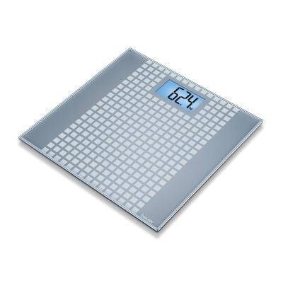 Báscula BEURER Baño Cristal Ultraplana 150kg Squares GS206SQUARES